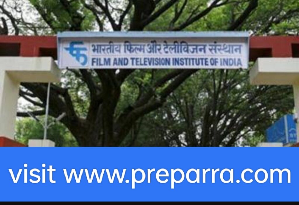 Recruitment of various posts in FTII 2023.