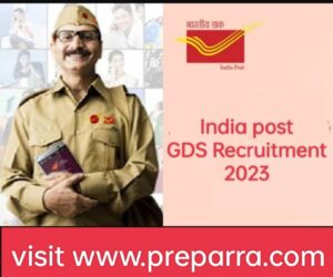 India post GDS Recruitment notification 2023.