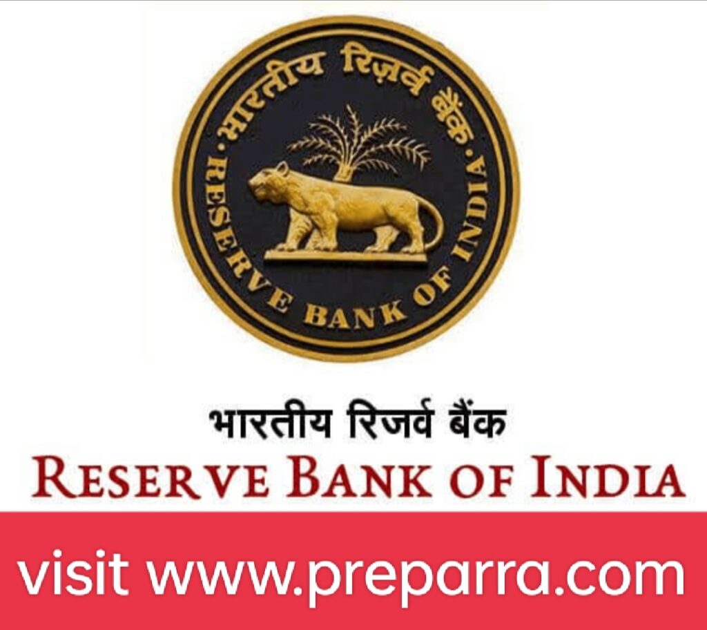 Reserve Bank of India Recruitment notification details.