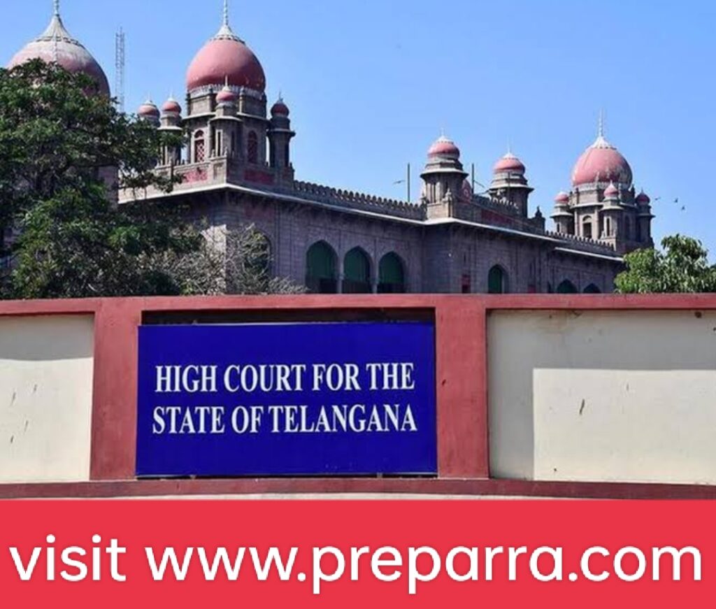 Telangana High Court Subordinate Recruitment Result Notification details.