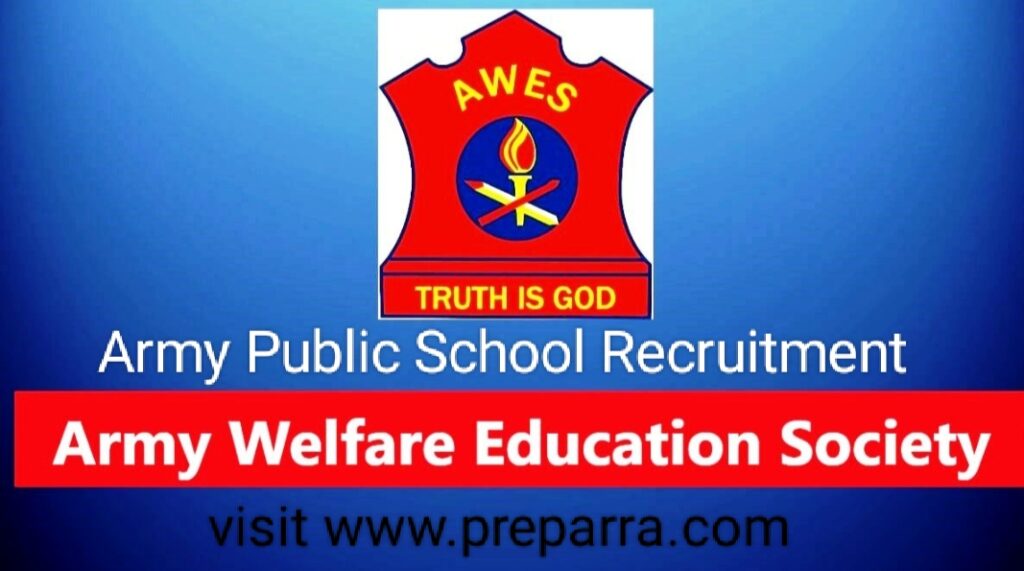 AWES Recruitment Notification.