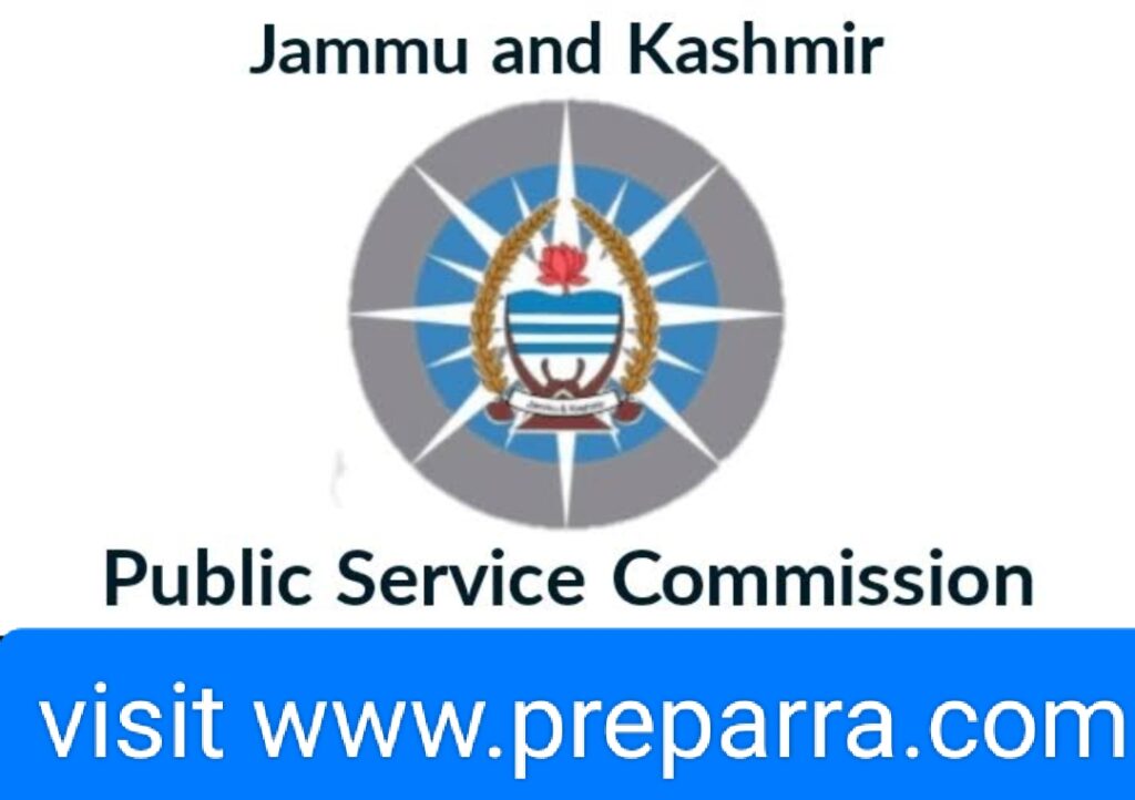 JKPSC Medical Officer Recruitment Notification Details.