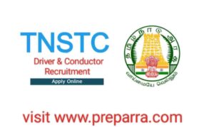 TNSTC Driver and Conductor Recruitment Notification Details.