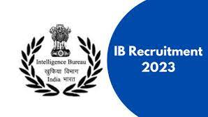 MHA IB ACIO II / Exe Post Online Form 2023 | IB Recruitment 2023