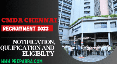 CMDA Chennai Jobs Notification