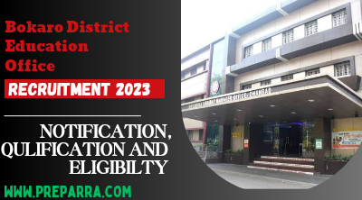 Bokaro District Education Office Recruitment 2023