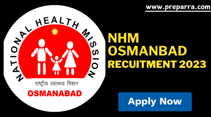 NHM Osmanabad Jobs Notification 2023