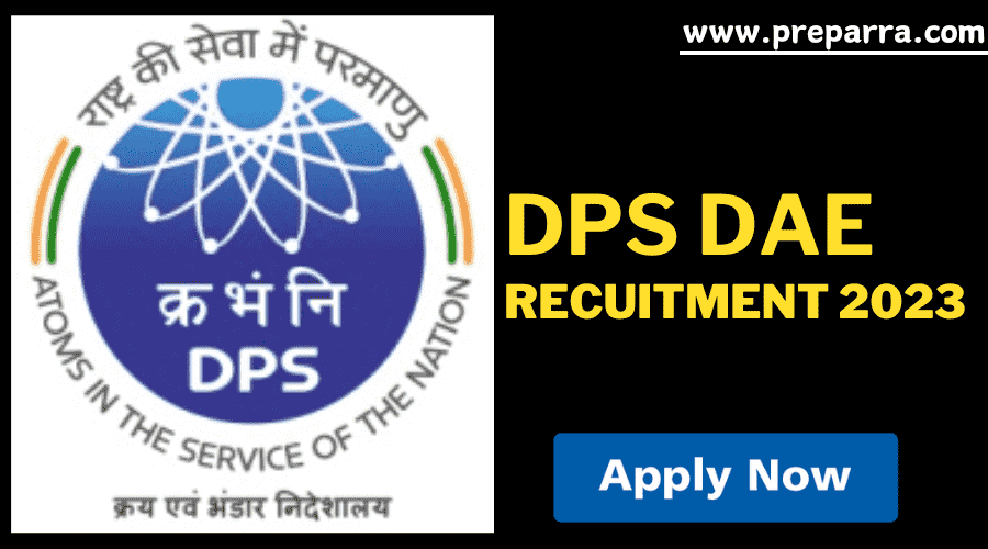 DPS DAE Recruitment 2023 Notification