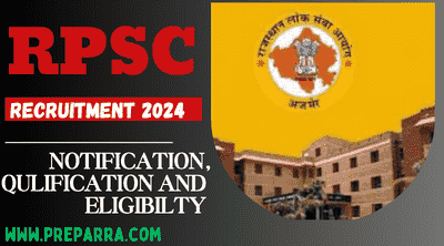 Rajasthan RPSC Assistant Professor Online Form 2024