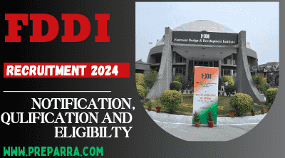FDDI Technical Jobs Notification 2024