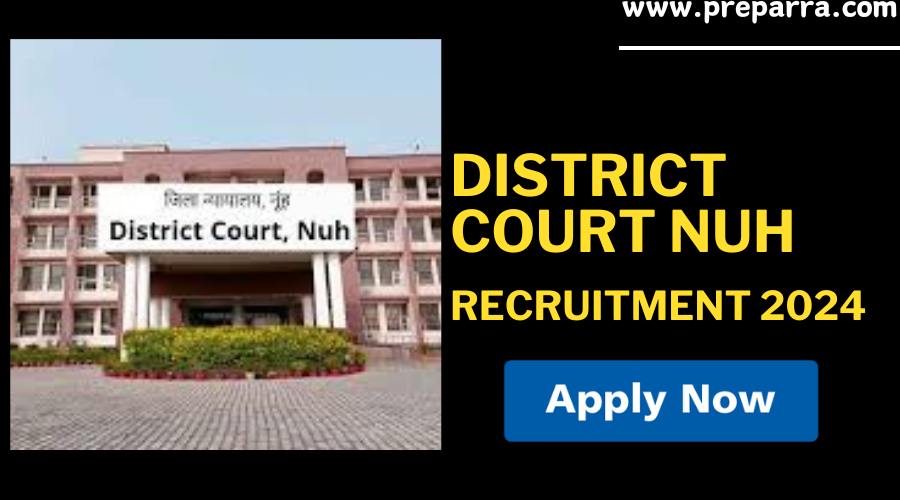 Nuh District Court Recruitment 2024