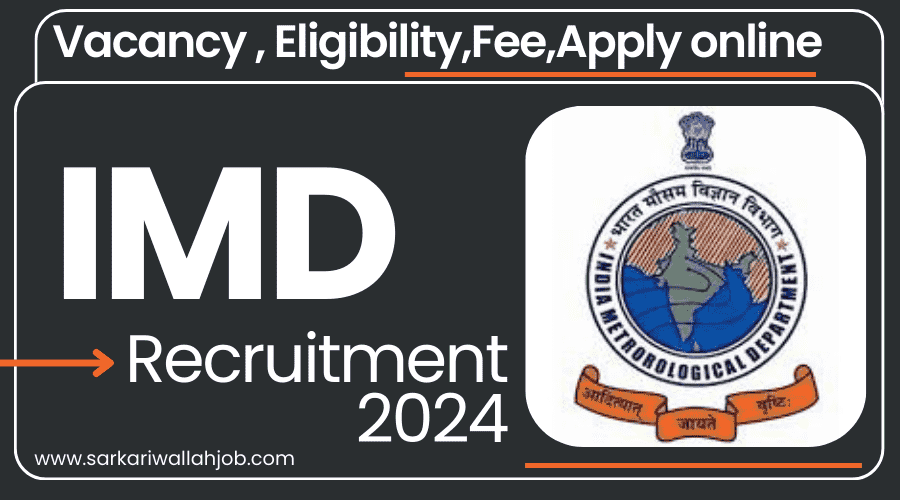 IMD Recruitment 2024