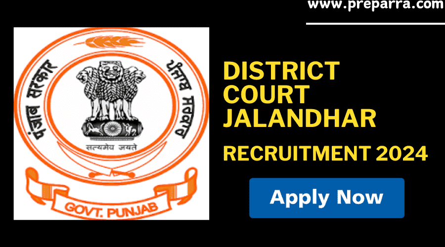Jalandhar Court Recruitment 2024