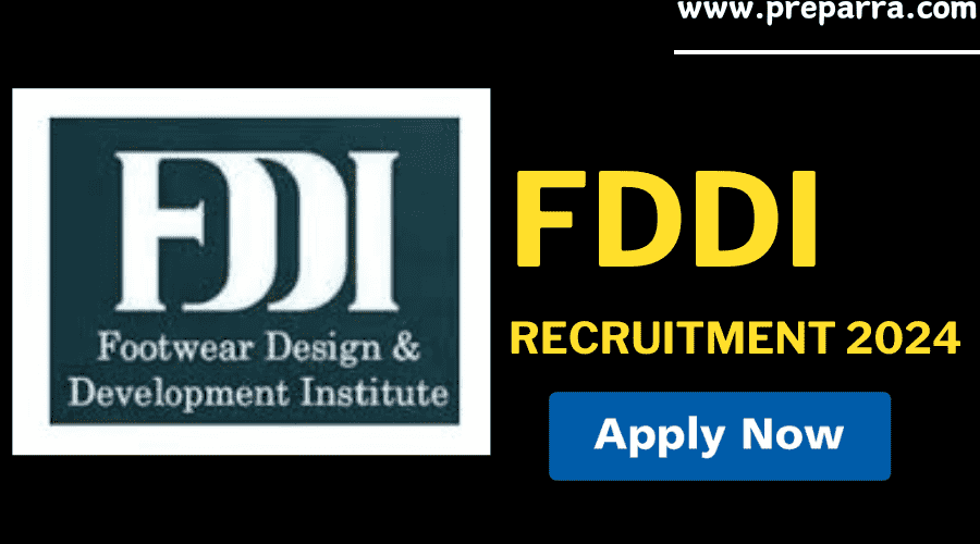 FDDI Faculty Jobs Notification 2024