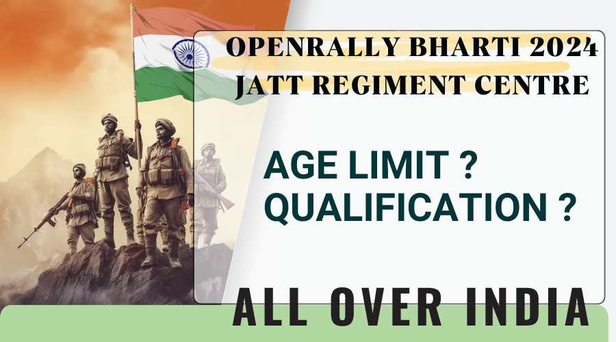 Jat Regiment Centre Agniveer Relation Bharti 2024