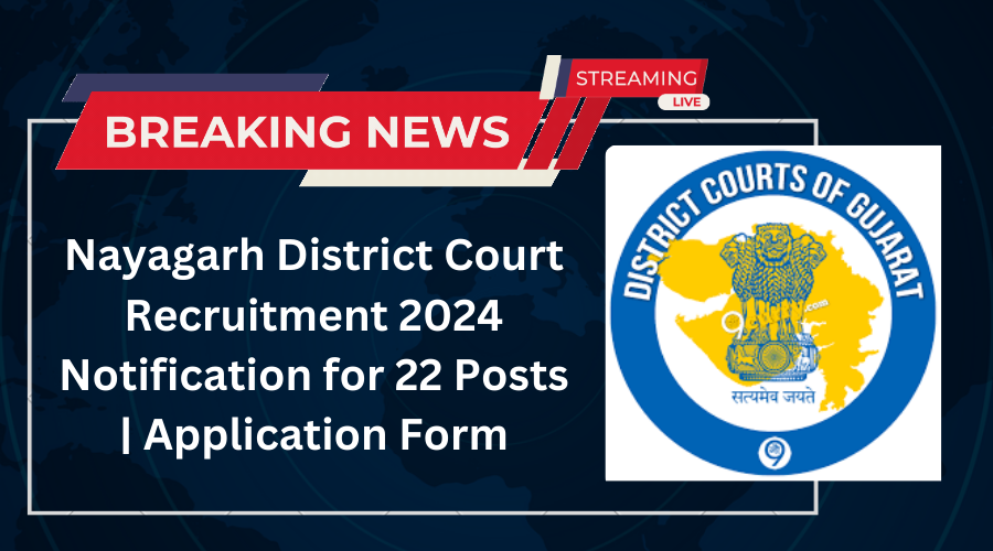 Nayagarh District Court Recruitment 2024