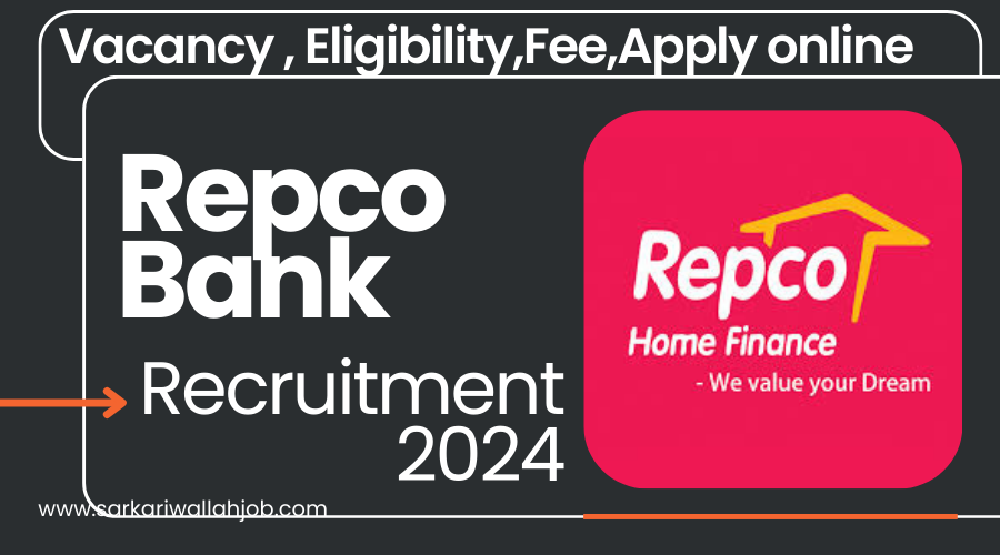 REPCO Bank Recruitment 2024