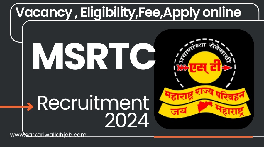 MSRTC Recruitment 2024