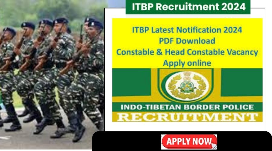ITBP Paramedical Staff Recruitment 2024 Notification Out, Apply Online From 29 June