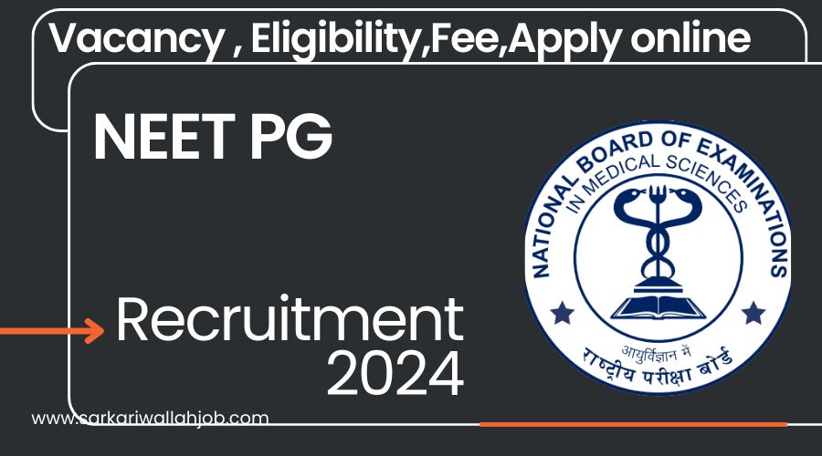 NEET PG Registration 2024