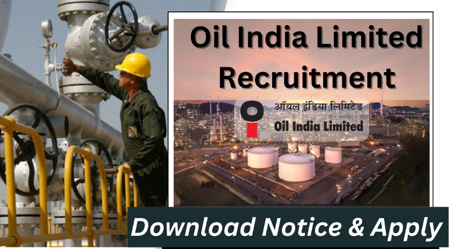 Oil India Contractual Chemist Jobs Notification 2024