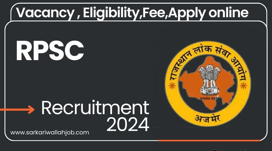 RPSC Assistant Engineer Recruitment 2024