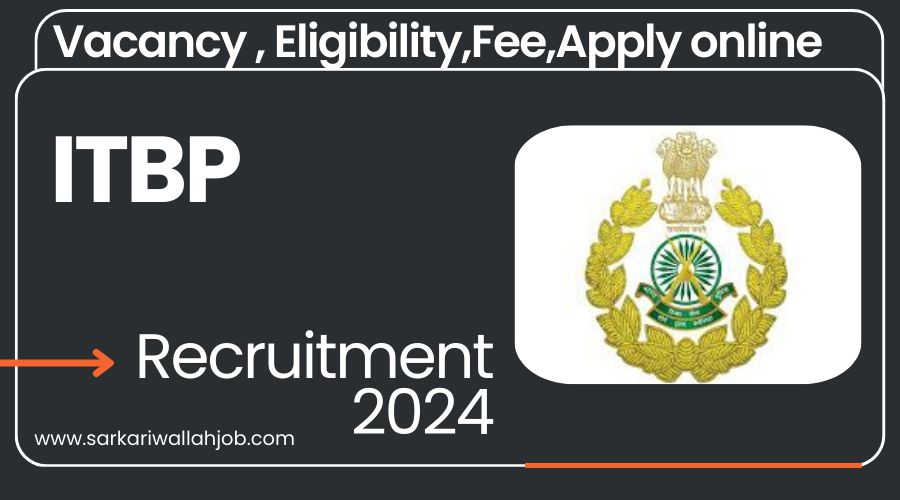 ITBP Recruitment 2024