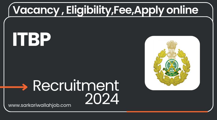 ITBP Recruitment 2024