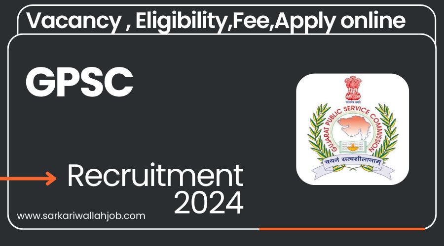 GPSC State Tax Inspector Jobs Notification 2024