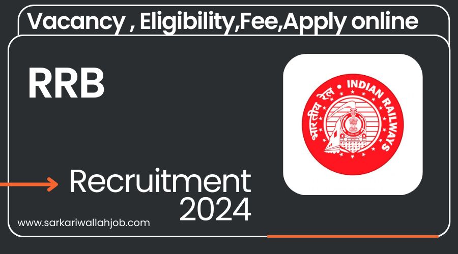 RRB Paramedical Staff Recruitment 2024