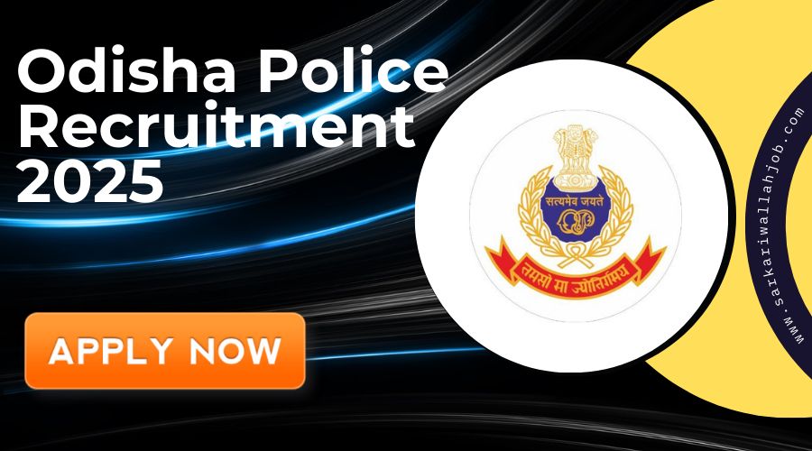 Odisha Police SI Recruitment 2025