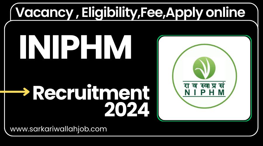 NIPHM Walk-in Drive