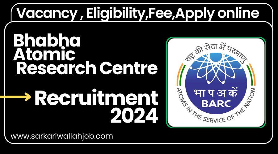 BARC Recruitment 2024