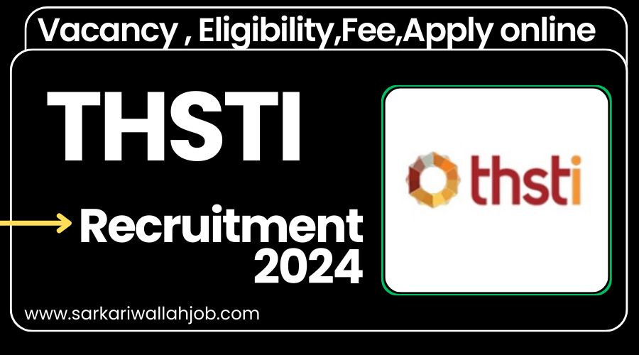 THSTI Recruitment 2024