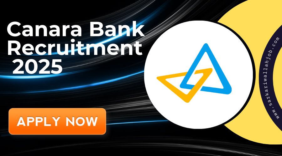 Canara Bank SO Recruitment 2025