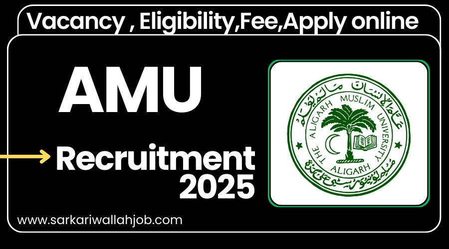 AMU Assistant Professor Recruitment 2025 Notification Out