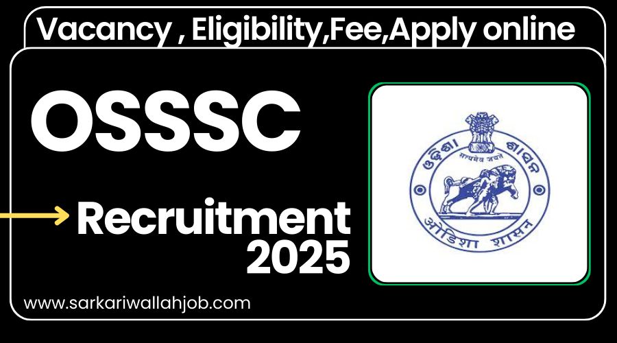 OSSSC TGT Recruitment 2025