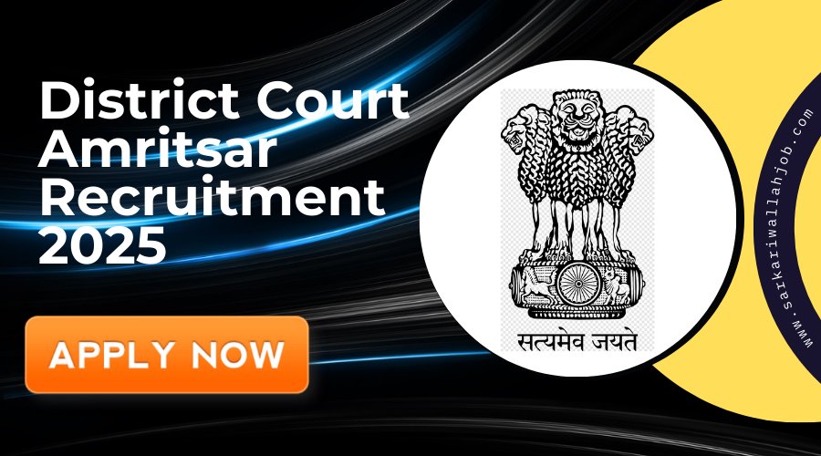 District Court Amritsar Recruitment