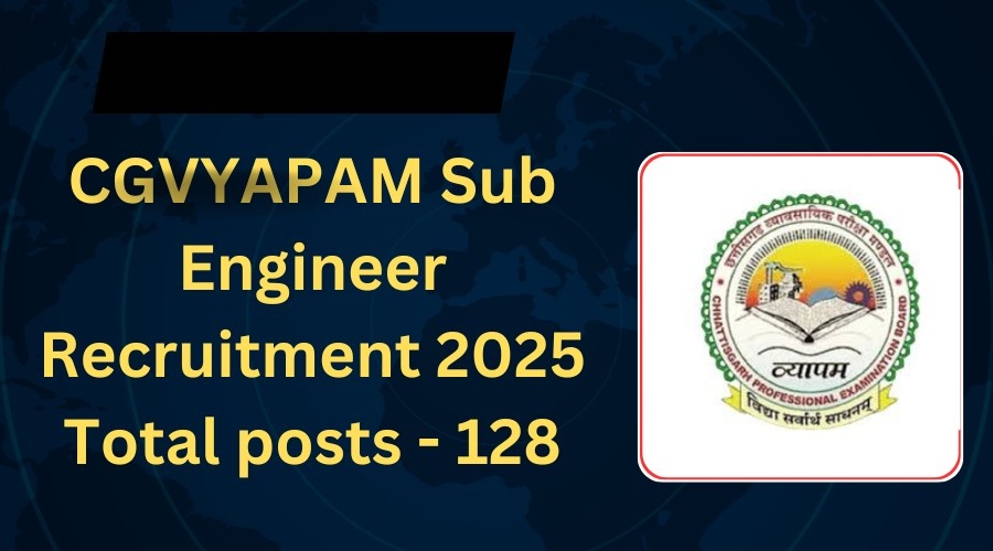 CGVYAPAM Sub Engineer Recruitment