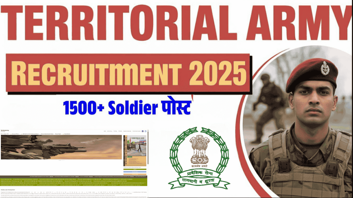 Territorial Army Rally Recruitment 2025