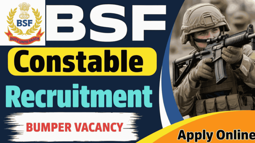 BSF Constable Recruitment