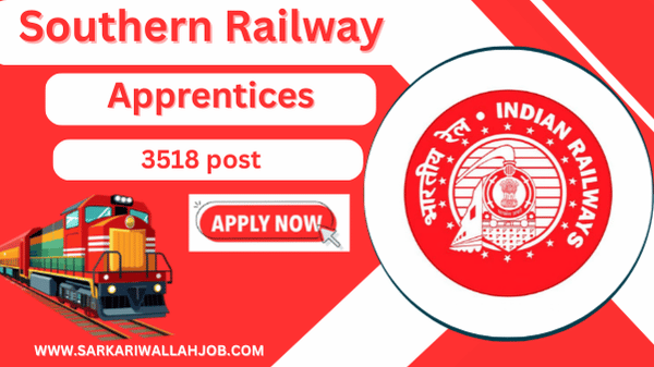 Southern Railway Apprentices Recruitment 2025