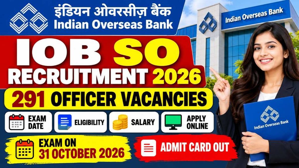 IOB SO Recruitment 2026