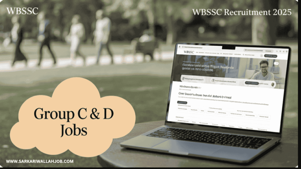 WBSSC Group C and D Recruitment