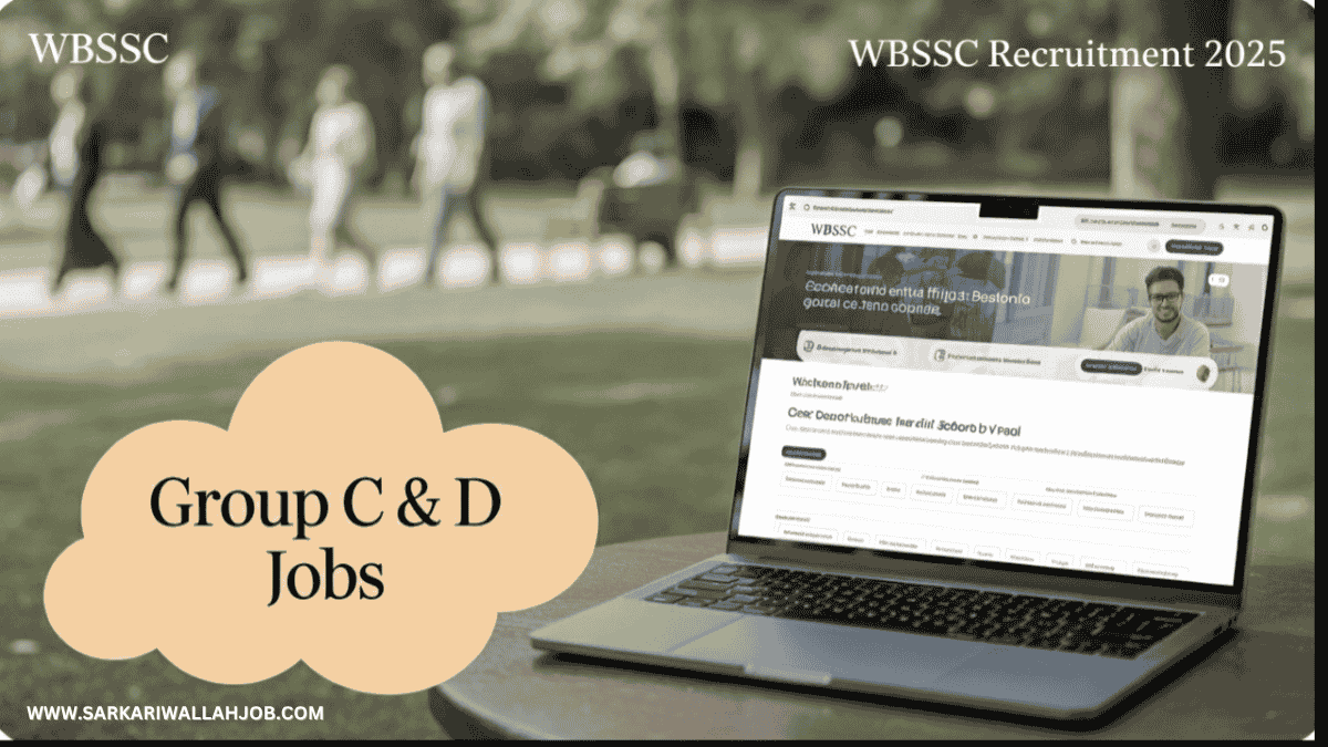 WBSSC Group C and D Recruitment