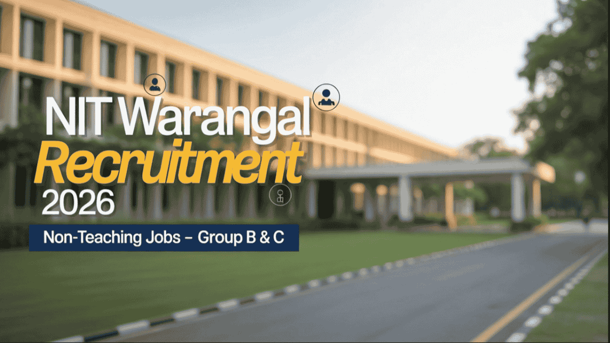 NIT Warangal Non-Teaching