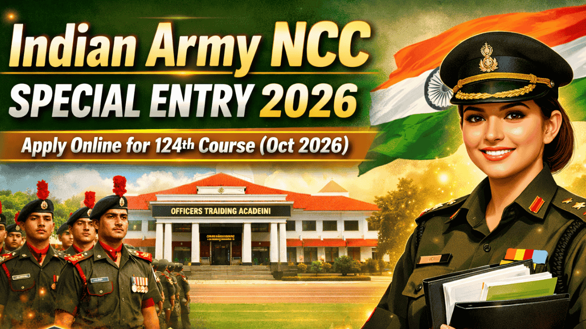 Indian Army NCC Special Entry 2026