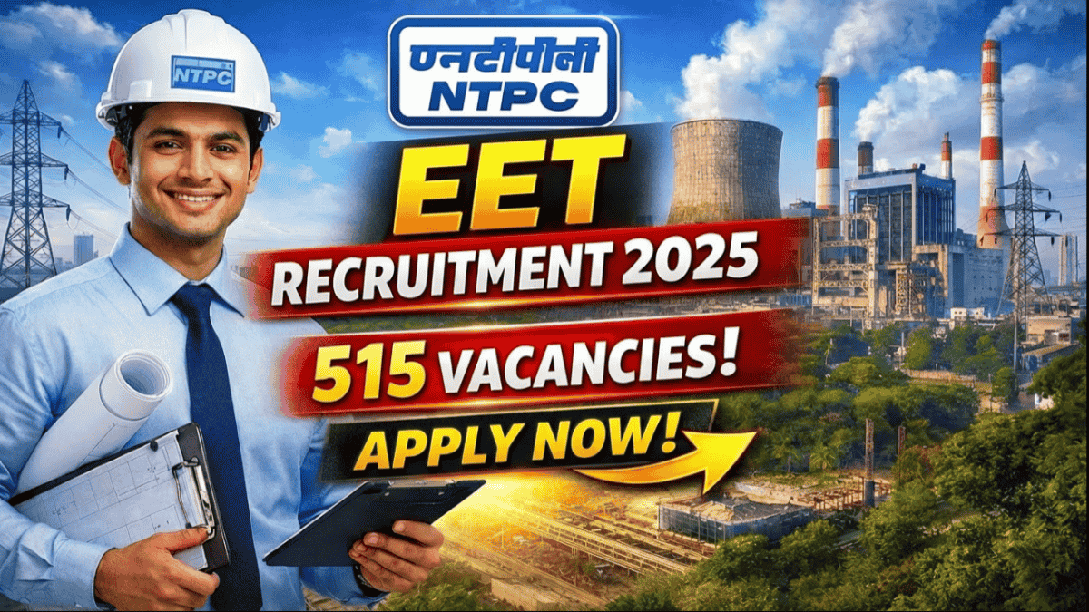 NTPC Limited EET Recruitment