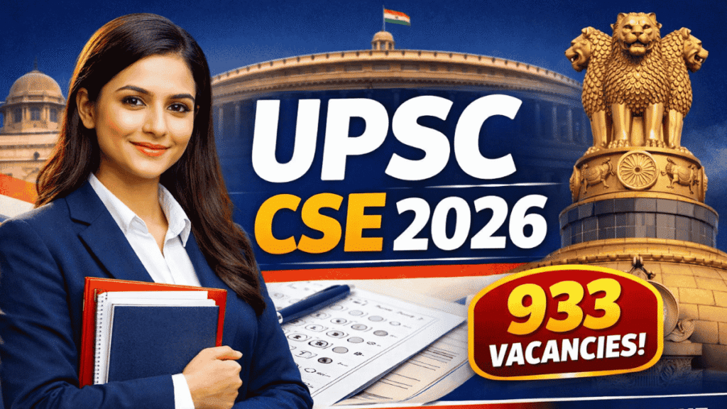 UPSC CSE 2026 Notification