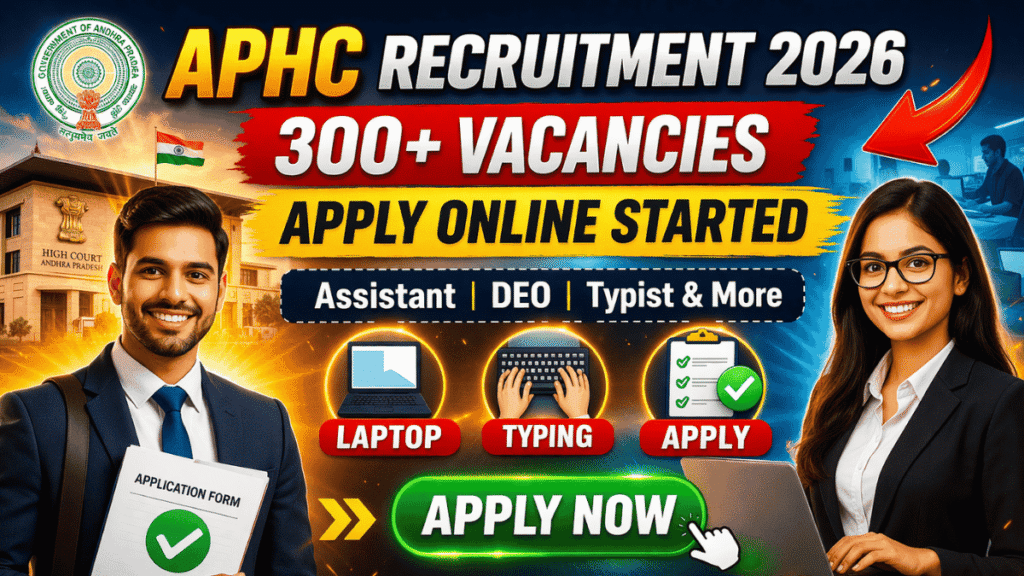 APHC Recruitment 2026